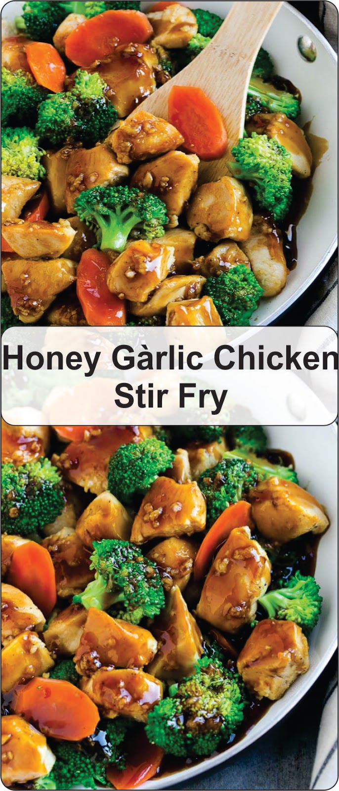 Honey Gàrlic Chicken Stir Fry Recipe Spesial Food