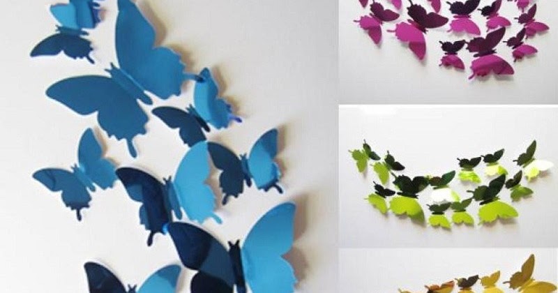 20 Inspirasi Cara Membuat Kupu Kupu Dari Kertas Origami Untuk Hiasan Dinding Kelas Schluman Art