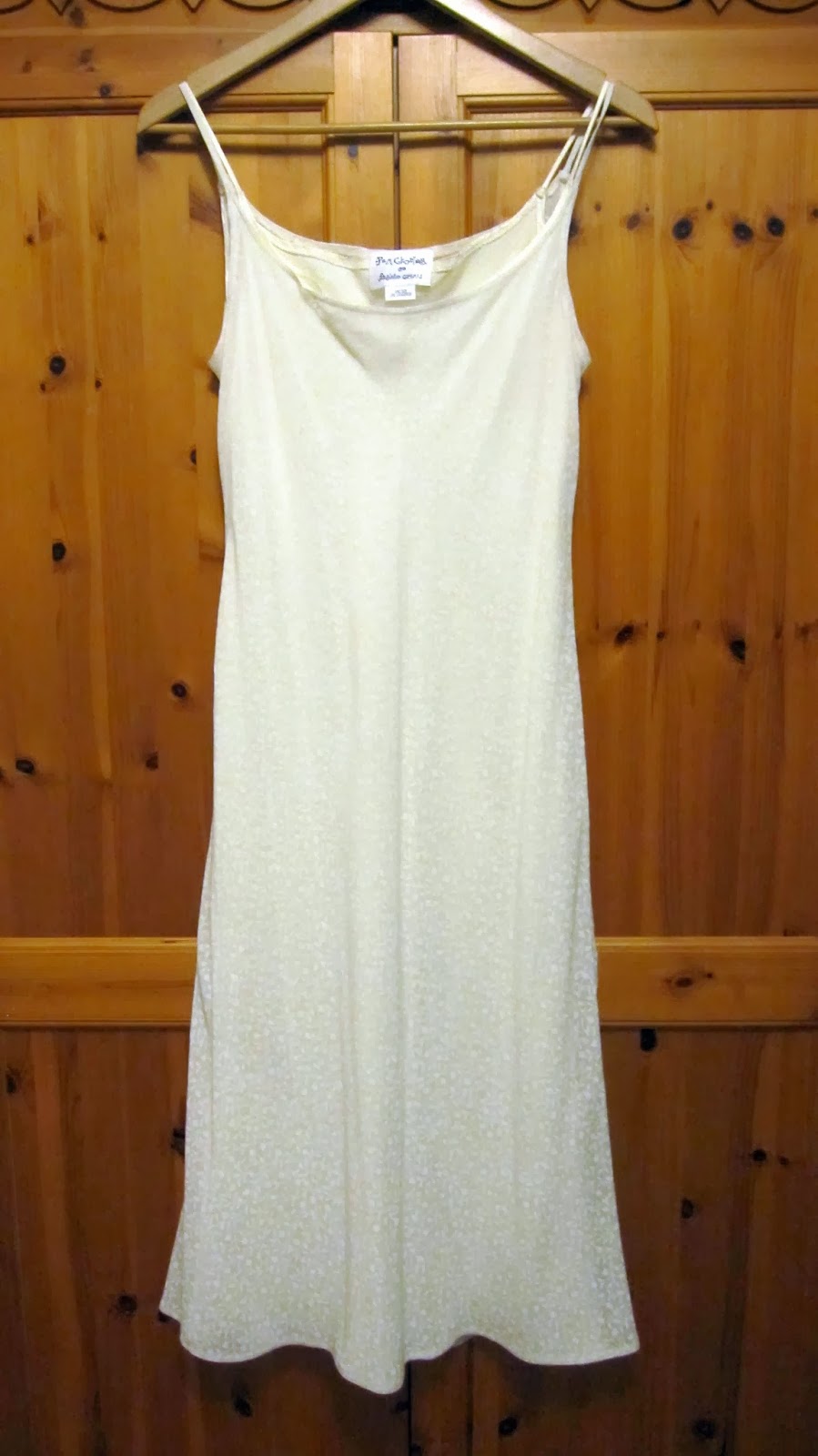 Refashion Co-op: Simple Slip Dress to Romantic Wedding Dress
