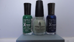 criss nail nails cross three colors