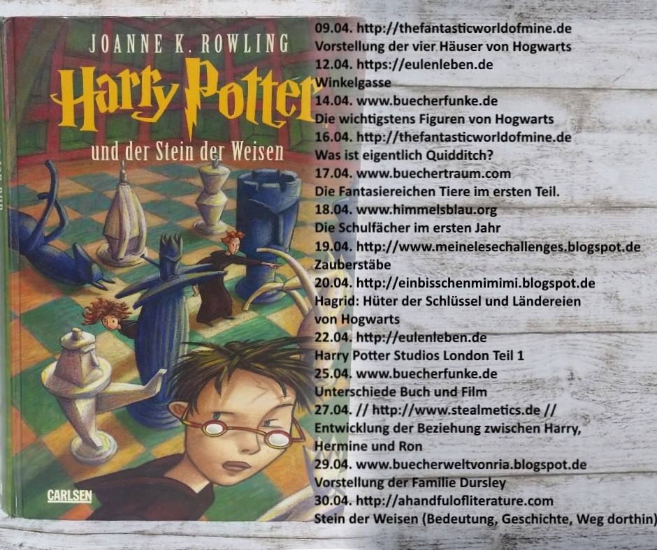Aktion Blogtour Harry Potter Band 1 Zauberstabe Reading Penguin