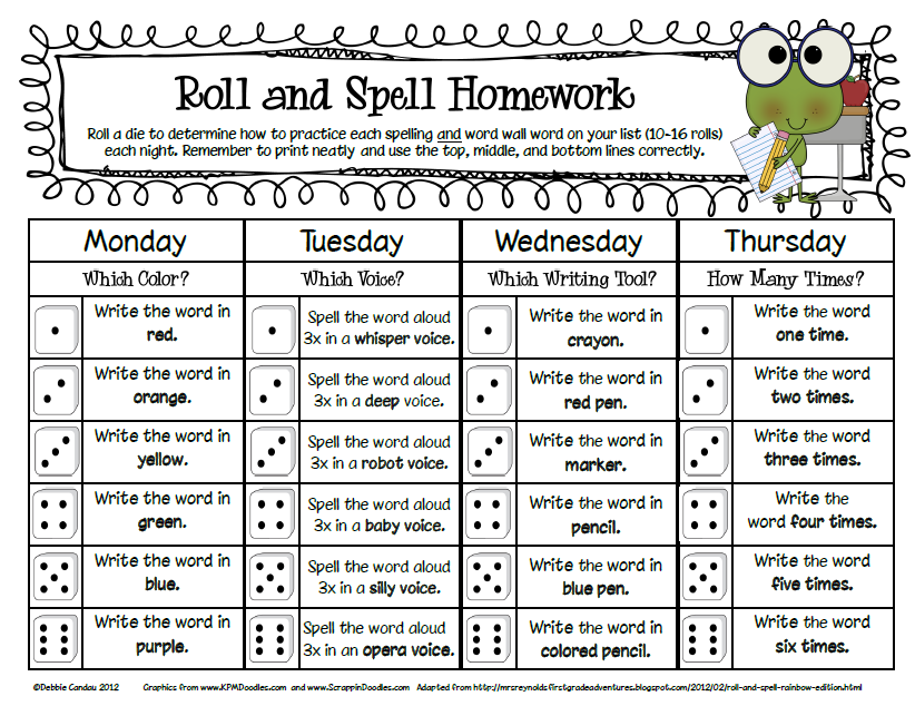 sailing-through-1st-grade-roll-and-spell-homework