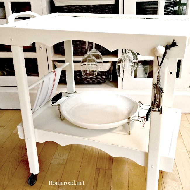 Beverage Cart Makeover