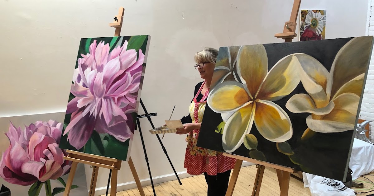 HOW TO PAINT BLOOMS! How to get your creativity going in 5 simple steps