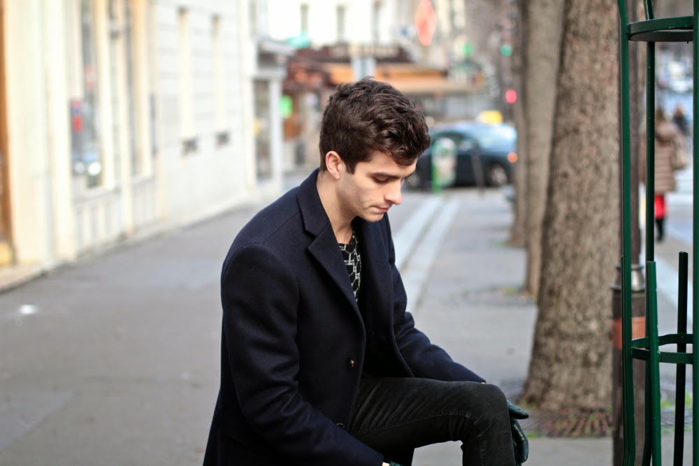 Acne-studios-coat_LoftDesignBy-sweater_black-skinny_Marcopolo-belt_Church's-Shoes_Arthur-Socks_Maison-Fabre-gloves_blog-mode-homme_Paris_Mensfashion