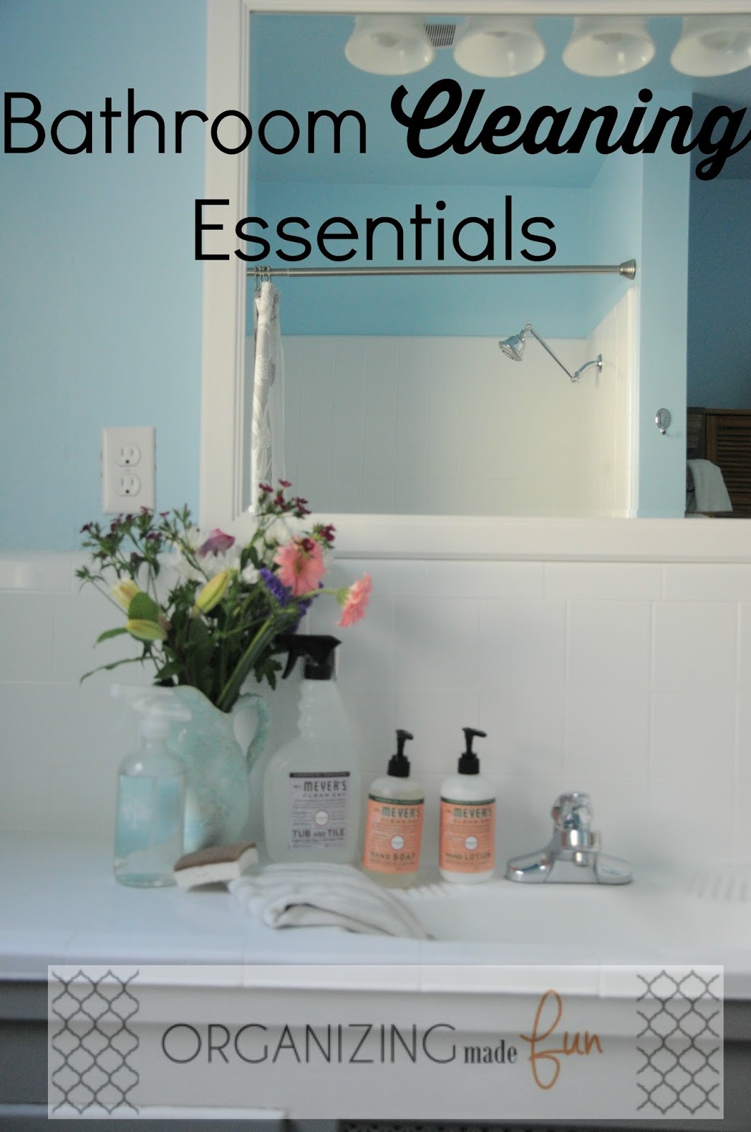 Bathroom Cleaning Essentials From Grove Collaborative + Mrs. Meyers