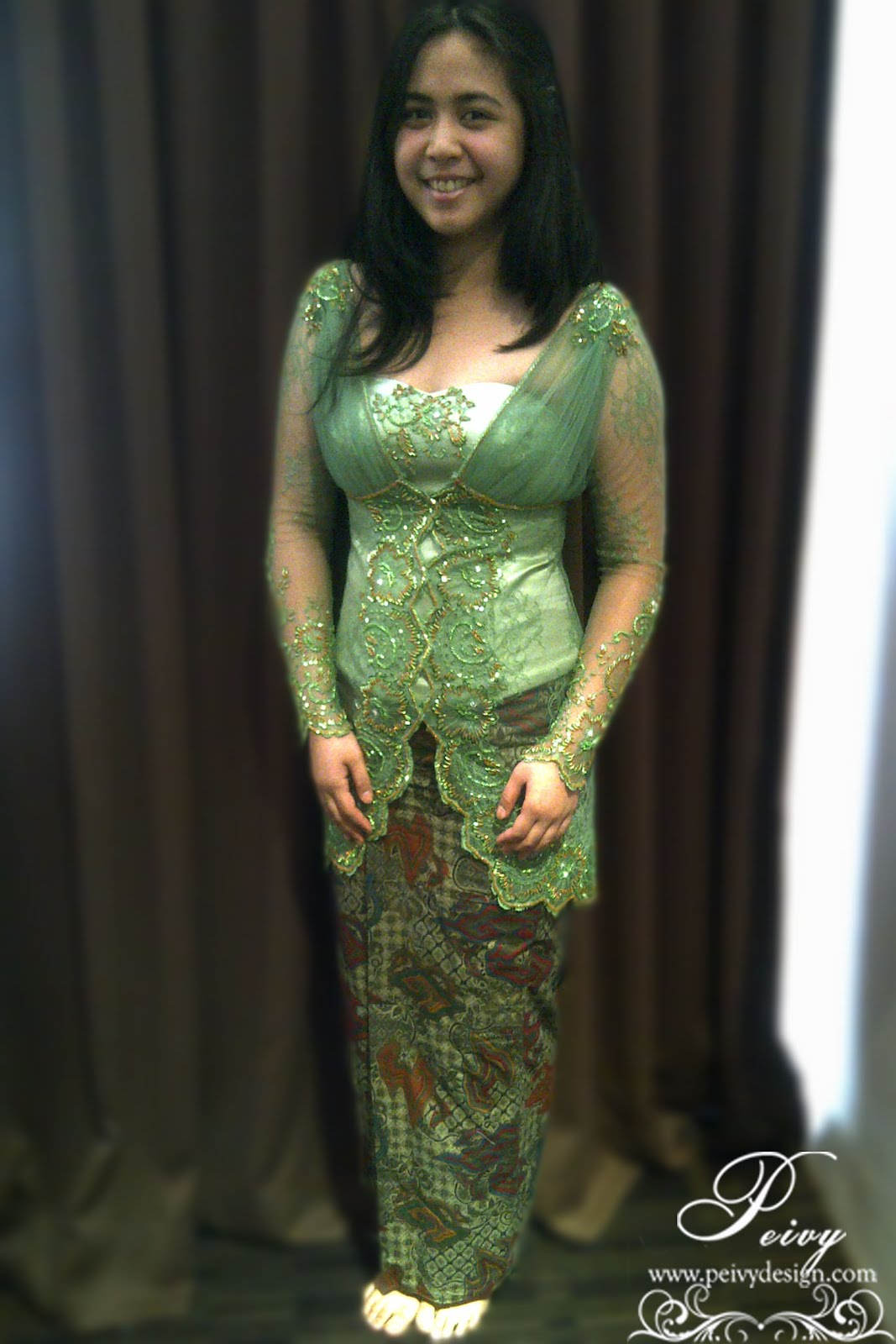 Kebaya Modern + Evening Gown - Courtesy of Ginda - New 