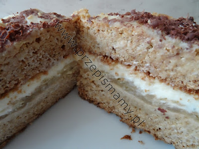 Ciasto miodowe z masą Ciasto miodowe z masą