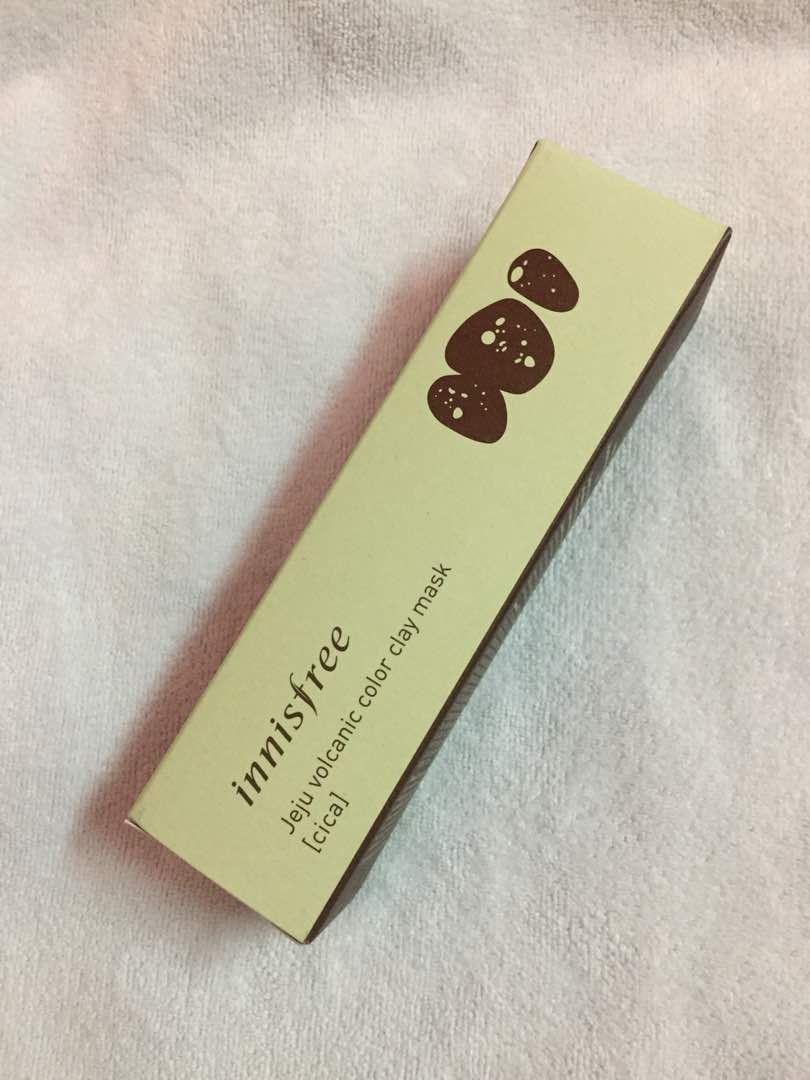 Innisfree Clay Mask Jeju Volcanic Color (CICA) Review