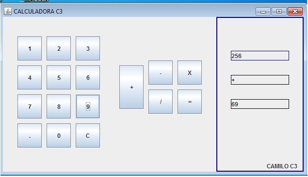 SOLVIAS C3: PANTALLAZO CALCULADORA