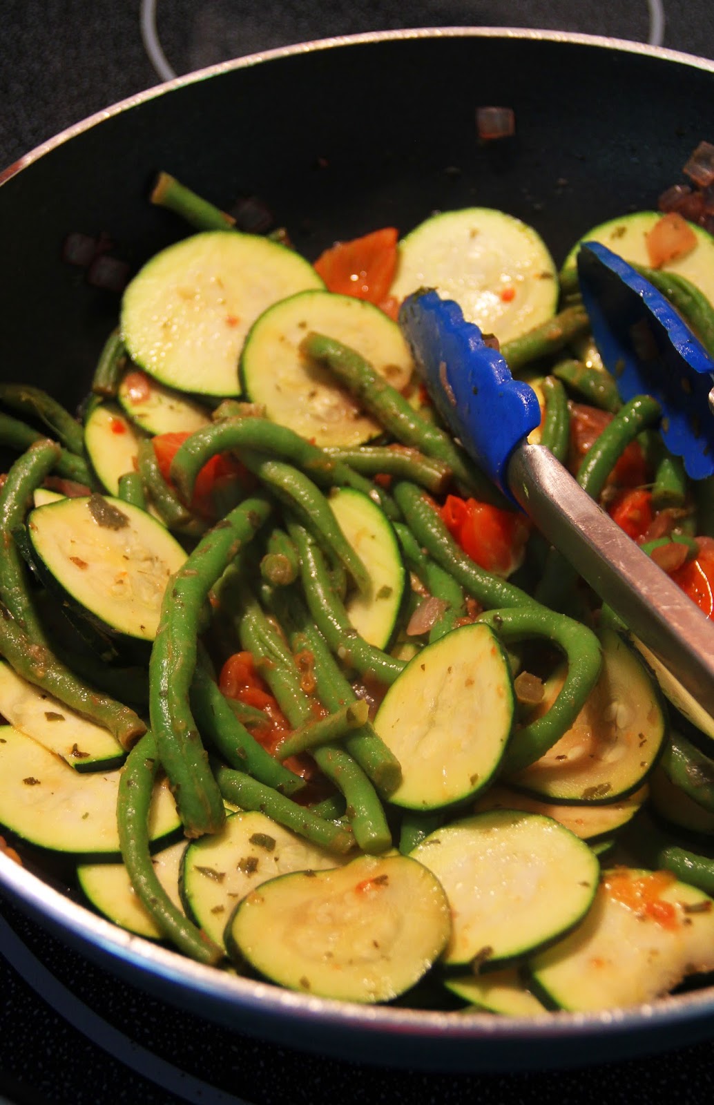 Jo and Sue Zucchini and Green Beans