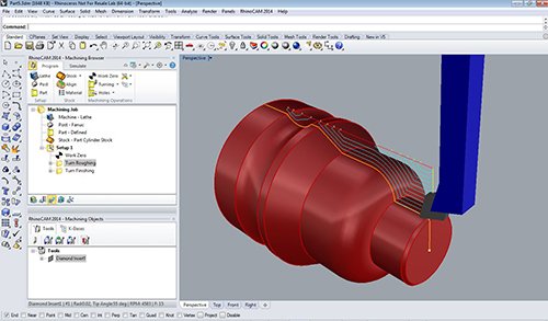 RhinoCAM 2018 for Rhino5 - MS 3D Designer