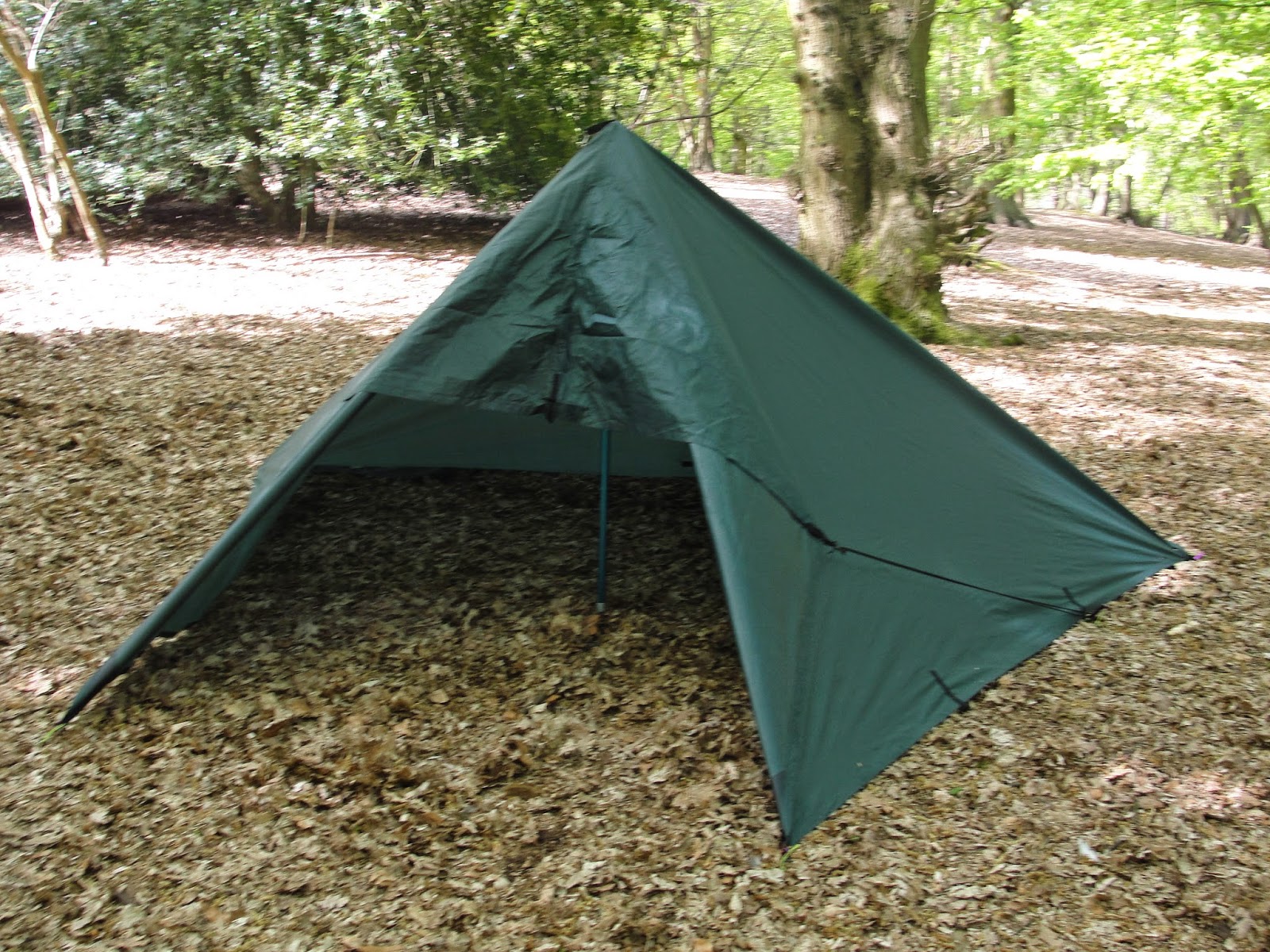 The Outdoor Traditionalist How to make a 3m x 3m tarp tent