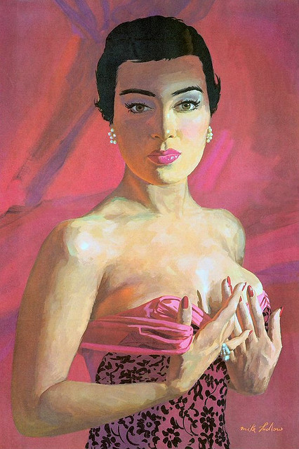 Mike Ludlow 1921-2010 | American Glamour Pin-up illustrator Mike Ludlow 1921-2010 | American Glamour Pin-up illustrator