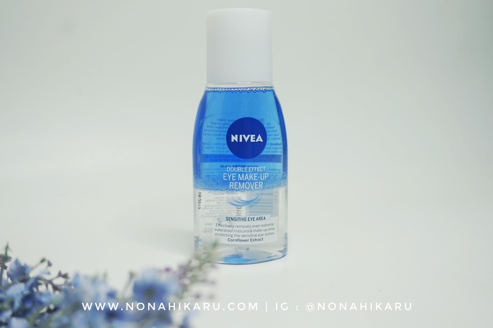 REVIEW NIVEA DOUBLE EFFECT EYE MAKEUP REMOVER Beauty & Travelling