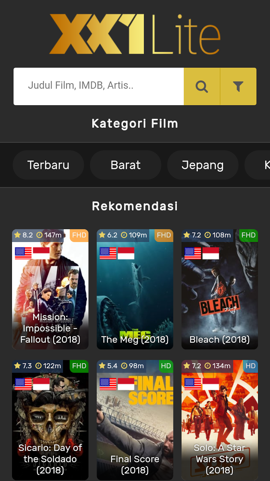 XX1 LITE : Aplikasi Streaming Download Film di Android CircleTekno XX1 LITE : Aplikasi Streaming Download Film di Android CircleTekno