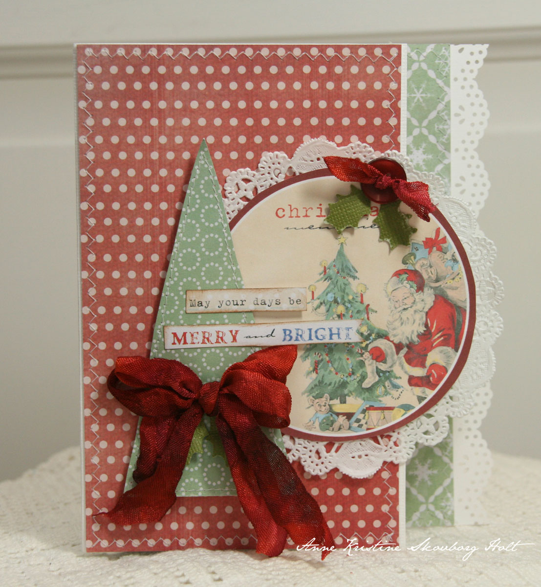 Anne's paper fun: Merry Christmas to you all&hellip;.