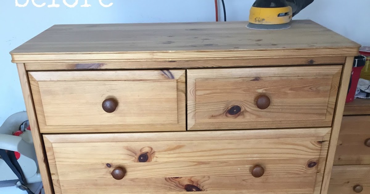 Pretty Distressed IKEA Dresser Meets Miss Mustard Seed