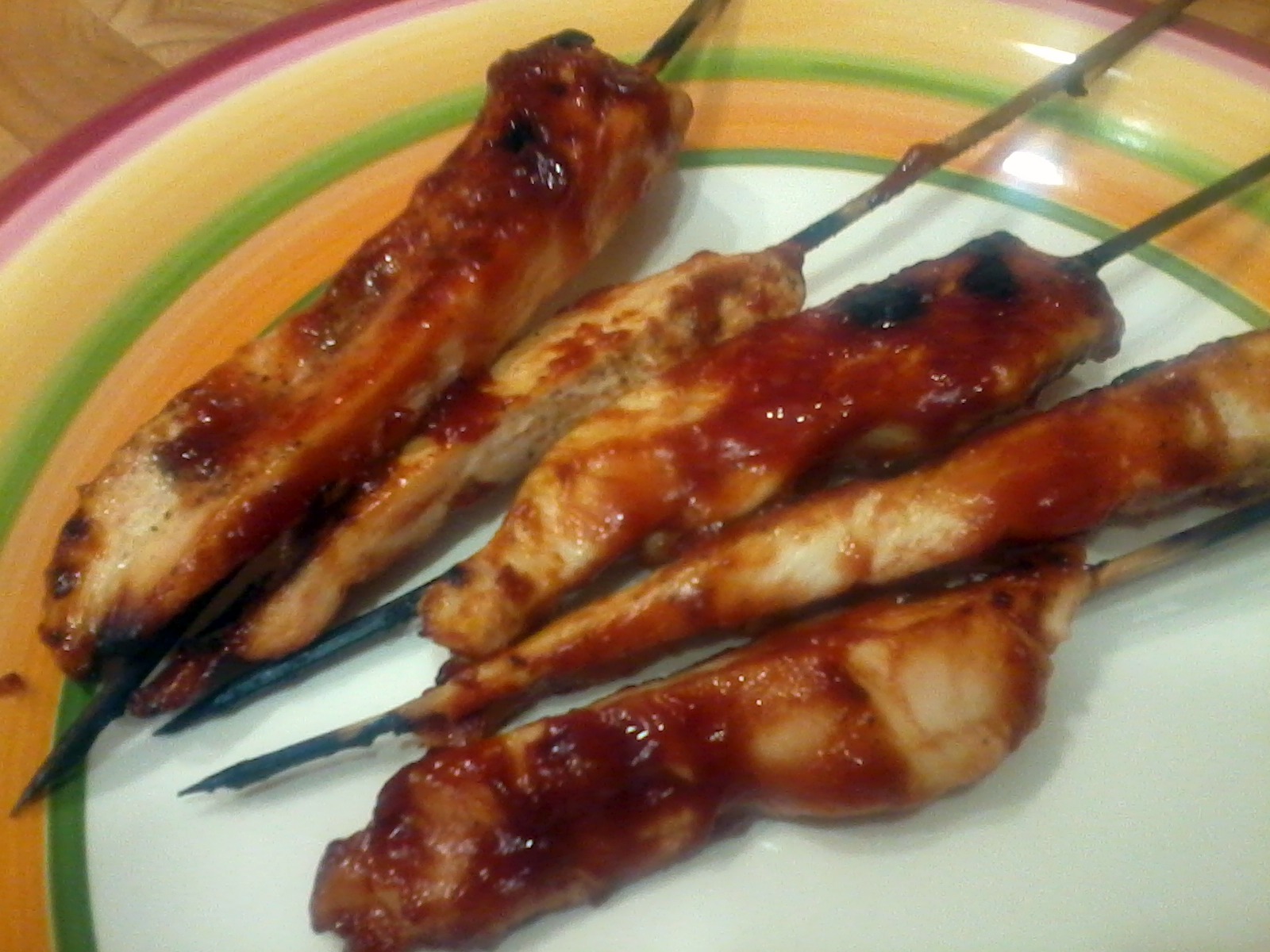 Sewright BBQ Chicken Skewers