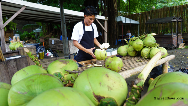 fresh coconut - Molo Mansion - Molo, Iloilo