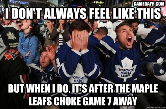 Speak of the Devil: A Day In The Life Of A Maple Leafs Fan