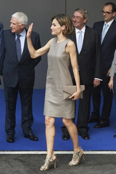King Felipe of Spain and Queen Letizia of Spain attend Telecinco TV Channel in its 25th anniversary