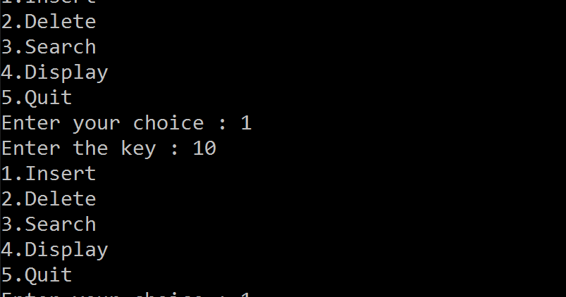C code to implement B Tree | Coders Hub: Android Code Examples And ...