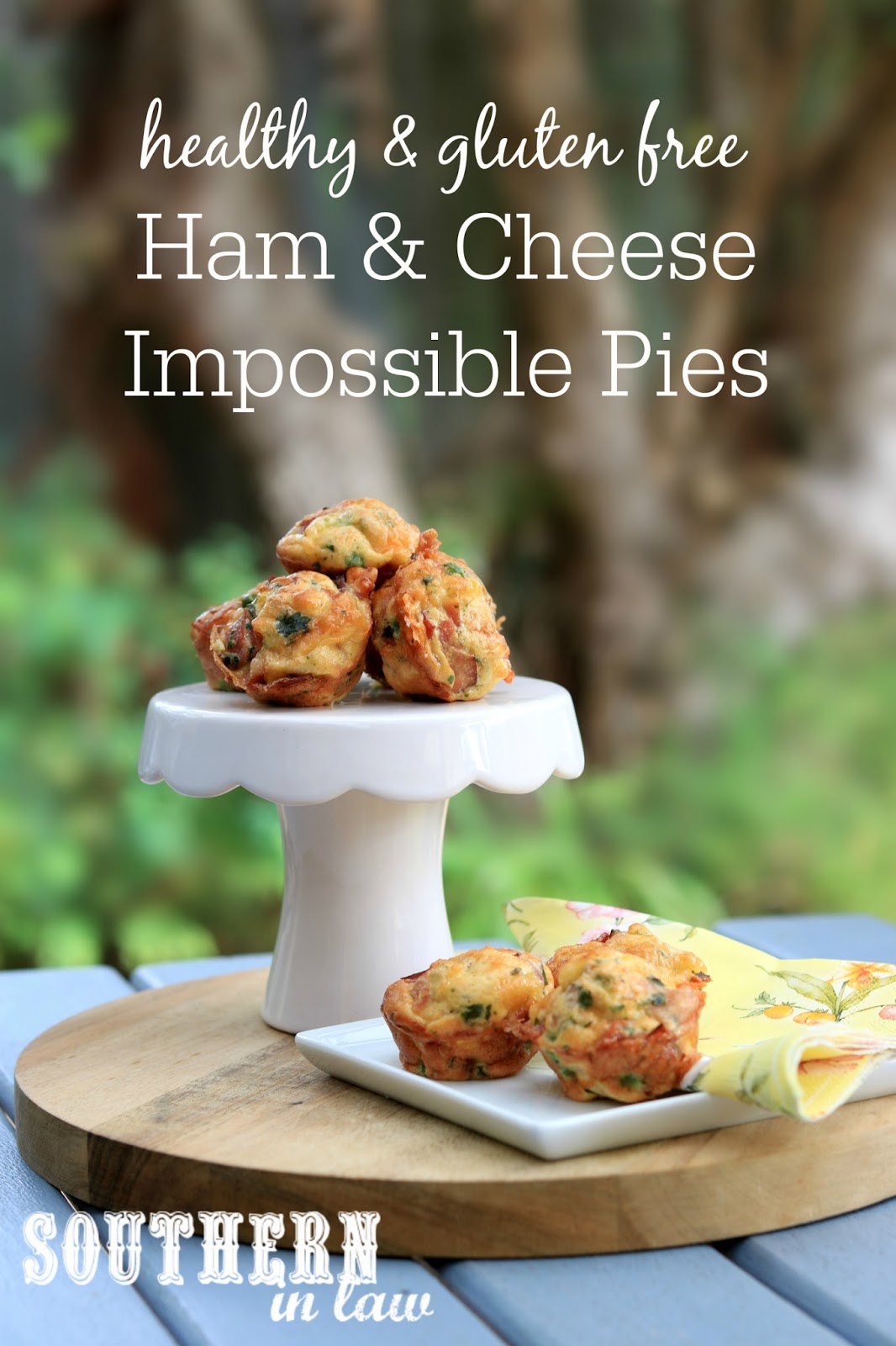 Southern In Law Recipe Gluten Free Ham & Cheese Impossible Pies