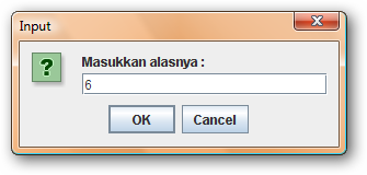 Program Java - Menghitung Luas Segitiga Menggunakan Tampilan GUI ~ Otak ...