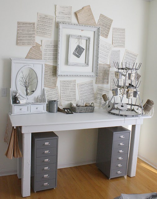 * Lilly Queen Vintage : Shabby Chic Office Inspirational Photos