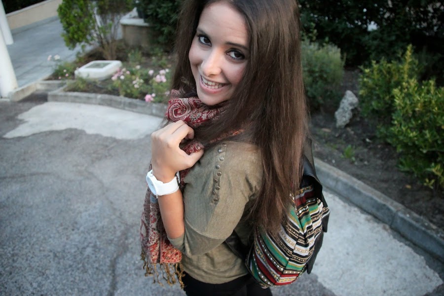 DIY Cómo hacer un bolso Mochila tipo étnico. Blog de costura y blog diy.