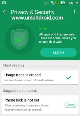 Mengatur Privacy dan Security Android