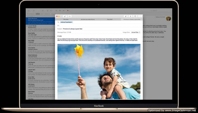 Mail in OS X 10.11 El Capitan