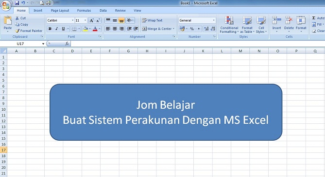 Buat Akaun Dengan Excel Buat Akaun Dengan Excel Lebih Mudah