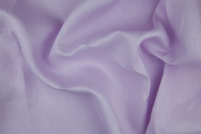 LilacHandkerchief Linen Fabric