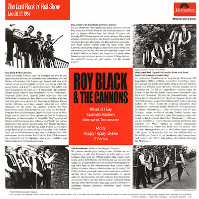 Roy Black & The Cannons - The Last Rock'n'Roll Show (from Heimatliche Klaenge vol.92)