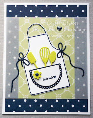 Heart's Delight Cards, Apron of Love, Thank You, Made With Love, Stampin' Up!