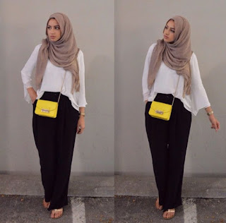 Gaya Hijab Simple dan Modis Gaya Hijab Simple dan Modis