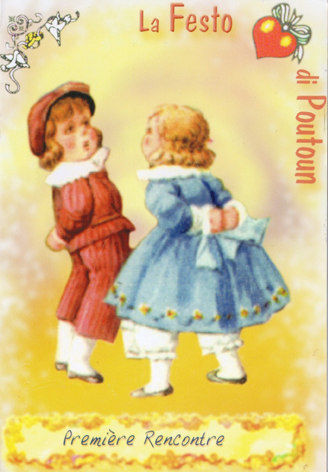 rencontres Vintage photo cartes postales
