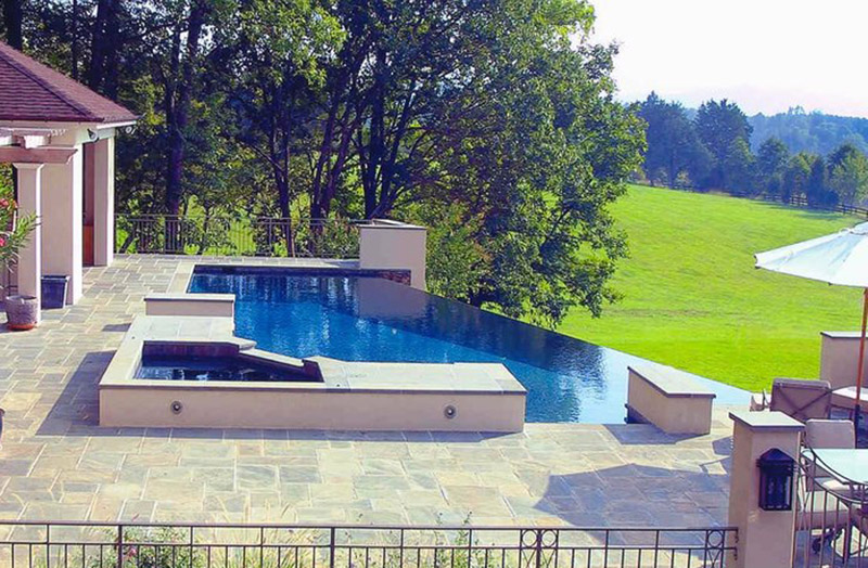 modern residential pool design