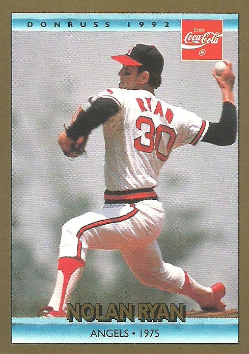 It's like having my own Card Shop: 1992 Donruss Coca-Cola Nolan Ryan