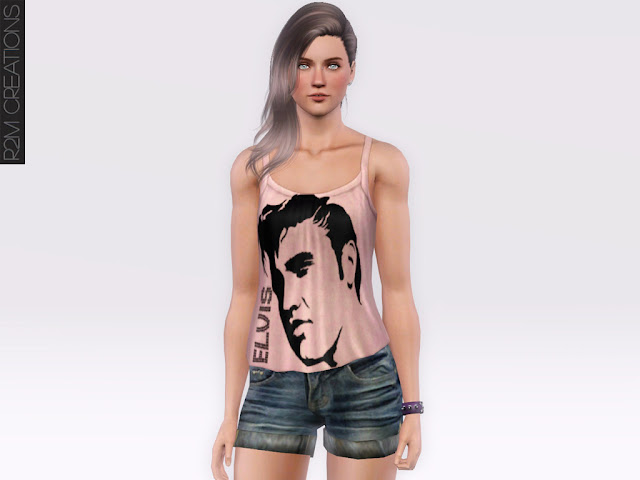 Elvis's shirt for female