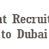 Job Recruitment to Dubai