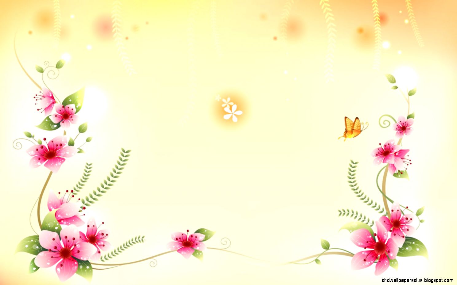 Flower backgrounds 2A3    WallPey