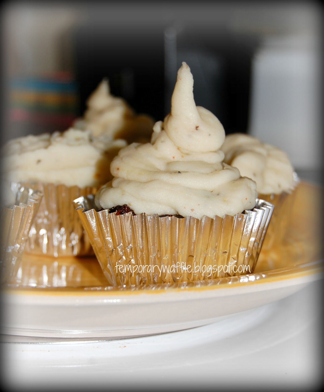 Temporary Waffle Homemade Meatloaf "Cupcakes"