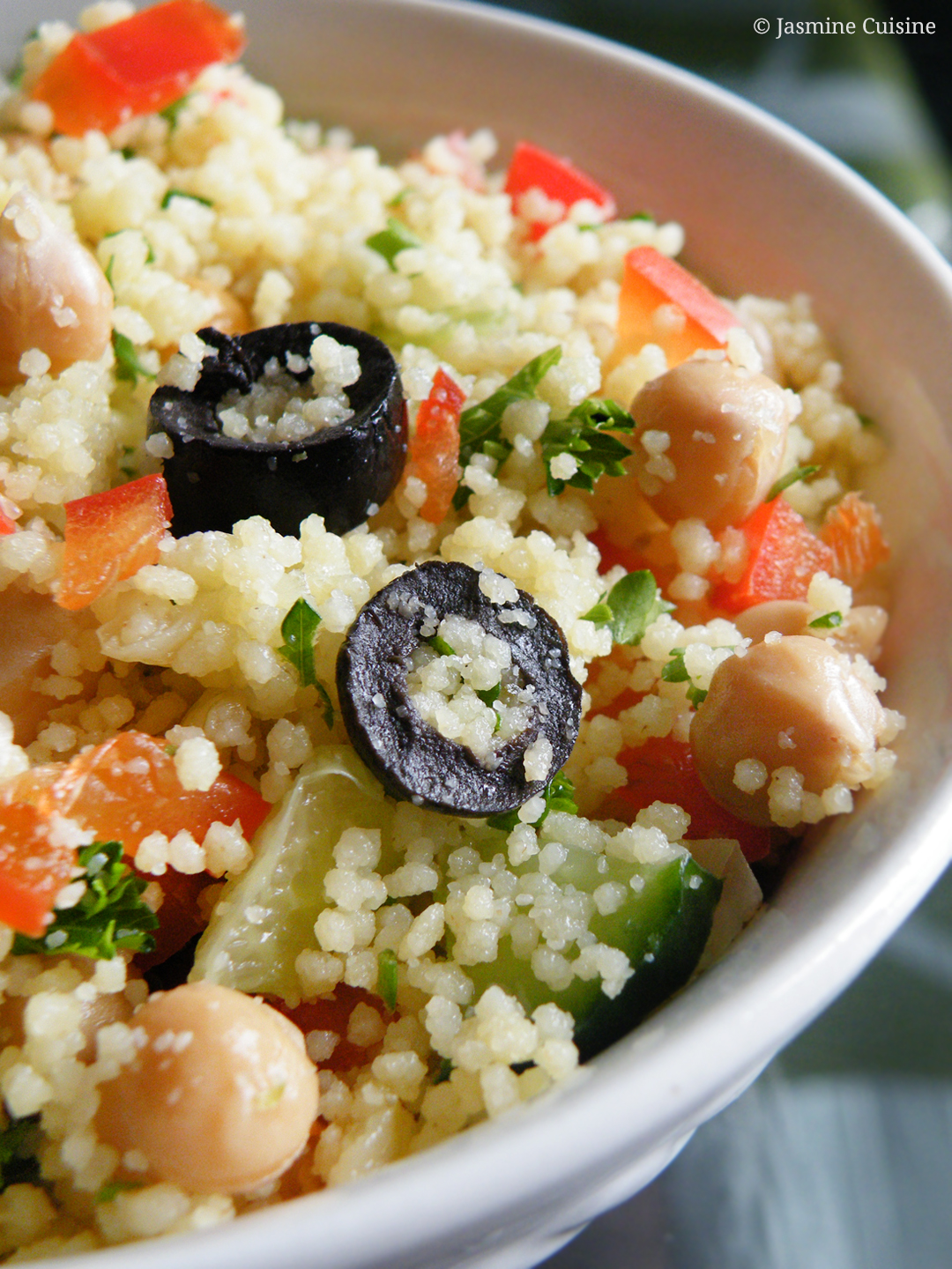 Salade de couscous Jasmine Cuisine