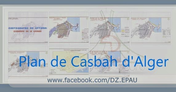 Plan de Casbah d'Alger - L'Architecture en Algerie