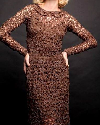 Tina's handicraft : crochet dress irish lace