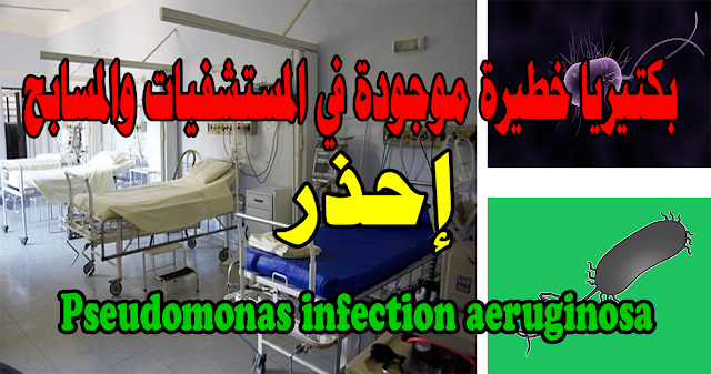 بكتيريا خطيرة موجودة في المستشفيات والمسابح  | (إحذر ) Pseudomonas infection aeruginosa