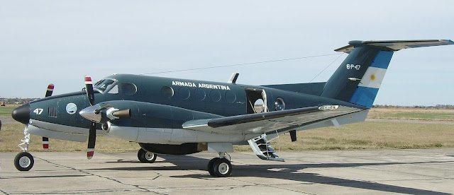 Resultado de imagen para Beechcraft Super King Air 200 y Lockheed P-3 Orion + argentina